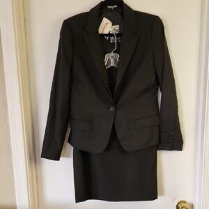 NWT Express Black Skirt Suit